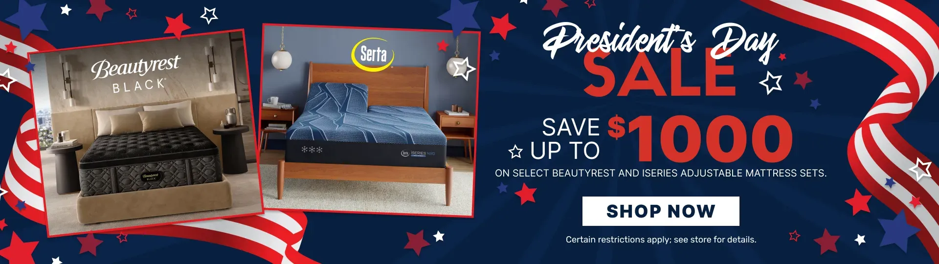 President's Day Sale BR & Serta